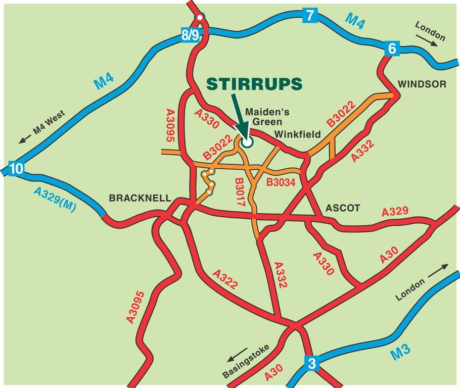 Stirrups Hotel Bracknell Kültér fotó